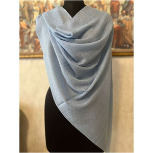 New Arrival Premium Fine <b>Wool</b> Zari All Over Crystal Stole 70x200cms Elegant Designer Soft Warm Lightweight Luxury Winter Collect - Product Image 3