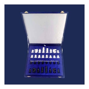 Best Quty Anti-Slip Marble Chess Board Unique Indoor House Game for Family Parties Luxury Gaming Experience Made India Children - Product Image 2