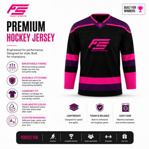 Jersey de Hockey sobre Hielo Sublimado Personalizado, Uniforme de Equipo Profesional Transpirable de Alta Calidad, Ropa Deportiva de Entrenamiento al por Mayor - Product Image 5