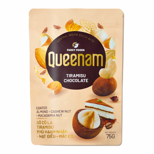 Envío Global al por Mayor, Dragees de Alta Calidad HALAL OEM/ODM 75G, Tiramisú con Chocolate, Almendras, Anacardos y Nueces de Macadamia - Product Image 1