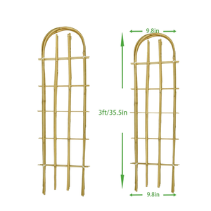 โครงไม้ไผ่รูปตัวยูสำหรับพืชเลื้อย ขายส่ง โครงไม้ไผ่สำหรับพืชเลื้อยสำหรับสวนกลางแจ้งจากเวียดนาม - Product Image 1