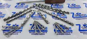 Plaques étroites DCP de haute qualité en acier inoxydable 316L de 4,5 mm, 4 à 12 trous, vis de verrouillage (65 pièces) Modèle manuel ORTHO ZE ORZ-OP-0012 - Product Image 3