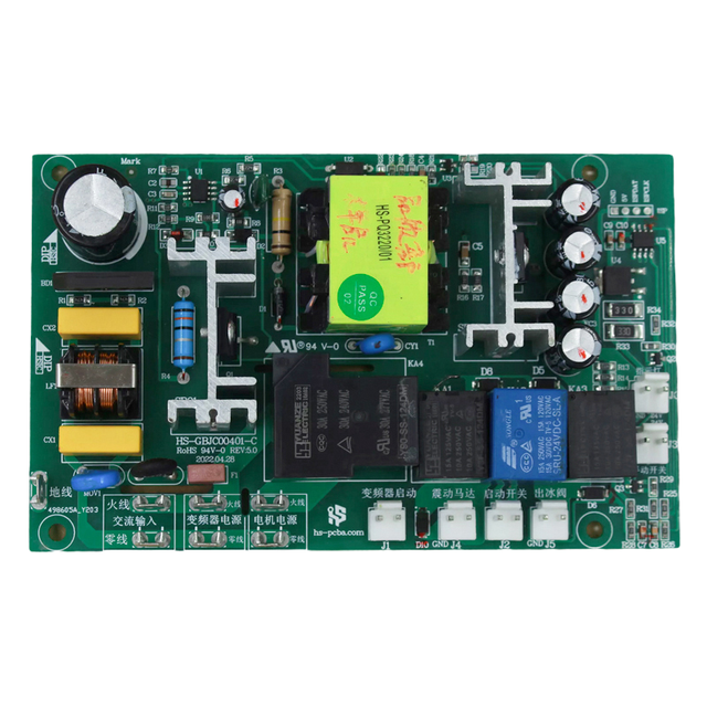 Smart Ice Maker PCBA Control Board, Commercial-Grade Mainboard for Stable 24/7 Automatic Ice Production