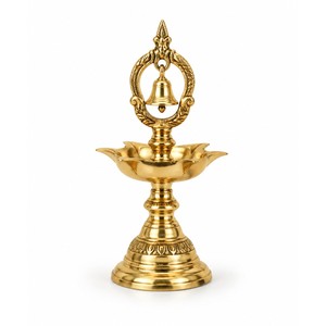 ที่ใส่ตะเกียงทองเหลืองขัดเงาขายส่ง |   ขาตั้งตะเกียงน้ำมันทำมือ - Product Image 1
