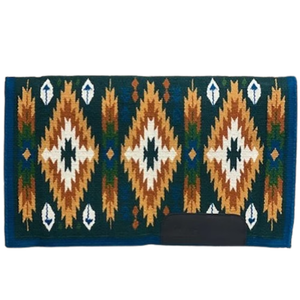 Couverture de selle western tissée à la main en laine, tapis de selle pour cheval, fournisseur et fabricant en gros sur mesure pour l'exportation - Product Image 1