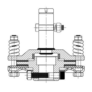 Frizione a slittamento PTO Foton 1 3/8'' in acciaio carburato, nuova condizione, per trattore, con estremità liscie, regolabile R - Product Image 6