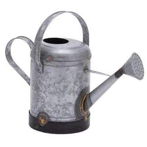 Regadera de metal duradera con revestimiento antirust, ideal para uso en jardinería interior y exterior a largo plazo. - Product Image 6