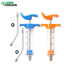 Juego de Instrumentos Quirúrgicos Veterinarios de Acero Inoxidable Premium, Jeringa Manual con Certificación CE - Product Image 6