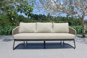 Chaise de jardin moderne, durable et confortable en acier inoxydable, résistante aux intempéries, mobilier de jardin, chaise longue de patio pour 5 personnes - Product Image 3