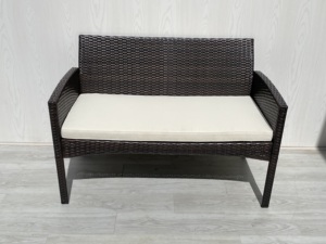 Vietnam Factory Top Notch Quality Modern Outdoor 4-Piece <b>Rattan</b> <b>Sofa</b> Set with Polyester Cushions for Garden Furniture Patio - Product Image 5