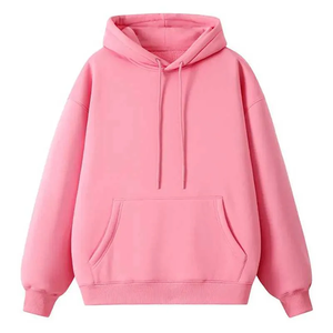 เสื้อฮู้ดดี้โอเวอร์ไซส์สำหรับผู้ชาย ผ้าฝ้าย 100%/โพลีเอสเตอร์ 100% ทรงหลวม ไหล่ตก ผ้าฟลีซหนานุ่ม เป็นมิตรต่อสิ่งแวดล้อม แขนยาว รุ่นใหม่ล่าสุด - Product Image 5