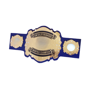 Cinturón de Campeón Mensual para Gerente de Ventas de SIM, Premio Corporativo Personalizado, Trofeo de Alta Calidad, Cinturón Deportivo Personalizado, Reconocimiento Único - Product Image 5