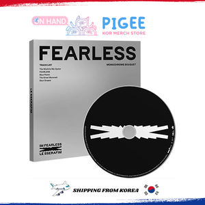 LE SSERAFIM - [ FEARLESS ] 1er mini-album (version Monochrome Bouquet) Album KPOP le plus vendu en Corée - Product Image 2