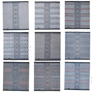 Pohon Korma Ethnic Woven <b>Sarong</b> Lungi Geometric Pattern Prayer Adults All Seasons Handmade Indonesia - Product Image 5