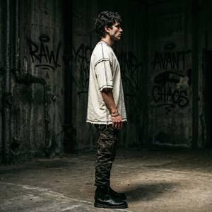 Camiseta Oversize Personalizada para Hombre, Algodón Pesado, Costuras Expuestas, Bajo Deshilachado, Estilo Urbano, Camisetas Lisas - Product Image 6