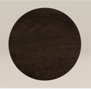 Modern Light Walnut <b>Stool</b> and Ottoman Eco-Friendly Solid Wood Luxury Living Room Furniture for Home Contemporary Interior Spaces - Product Image 4