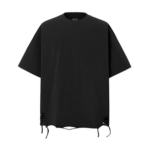 Camiseta de Hombre con Efecto Desgastado, Estilo Oversize, 100% Algodón, Cuello Redondo, Manga Corta, 280g, Personalizable con Impresión - Product Image 5