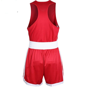 Uniforme de compétition de boxe pour hommes, maillot et short pour l'entraînement, vêtements de combat MMA Muay Thai, vêtements de kickboxing - Product Image 6