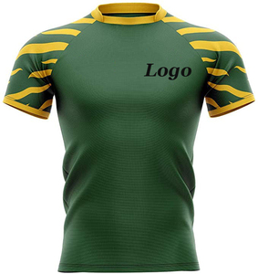 Maillot de rugby personnalisé avec logo, col montant, qualité supérieure, best-seller, service OEM à faible MOQ - Product Image 3