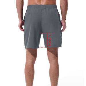 Pantalones Cortos Deportivos Elásticos en Cuatro Direcciones para Hombre, Material Transpirable de Poliéster y Spandex, Antiencogimiento, con Logotipo Personalizado - Product Image 6