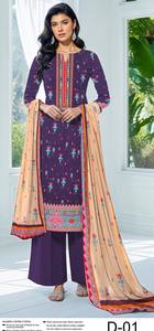 Trajes Shalwar Kameez de algodón de primera calidad para mujer, diseño de Shalwar Kameez, trajes de algodón bordados, salwar kameez pakistaní. - Product Image 2