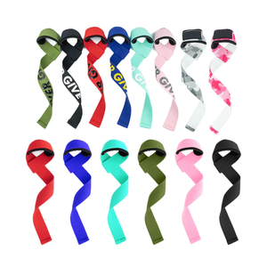 High Grade Heavy Duty Cotton Makes Fitness Gym Accessories Lifting Wrist Wraps Weightlifting <b>Straps</b> Gym Gloves - Product Image 2