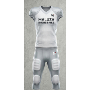 Uniforme de Fútbol Americano de Manga Corta Sublimado Personalizado de Alta Calidad con Gestión de Humedad - Product Image 2