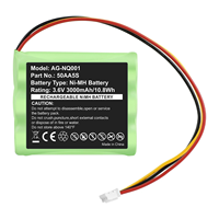 Batterie de remplacement rechargeable Ni-MH 3,6 V 2300 mAh pour MusicBox SoundBox Speaker Tonies TonieBox 50AA5S