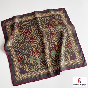 Pañuelo Cuadrado de Alta Calidad con Impresión Digital, Tela Ligera, Accesorios de Moda de Marca, Suministro al por Mayor, Fabricante OEM ODM - Product Image 5