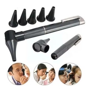 Mini kit d'otoscope de diagnostic, 5 spéculums, lentille grossissante, lampe torche LED, instrument de diagnostic pour infirmières, étudiants, médecins - Product Image 3