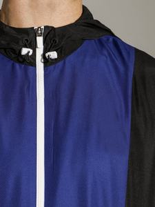 Chaqueta Deportiva Retro de Nailon con Cierre y Logotipo Bordado Personalizado, Chaqueta Cortavientos para Hombre - Product Image 2