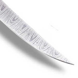 Cuchillos de Cocina Personalizados para Filetear Pescado con Hoja Larga Curva de Acero y Diseño Artístico en el Mango, para Filetear Pescado y Recortar Carne - Product Image 4