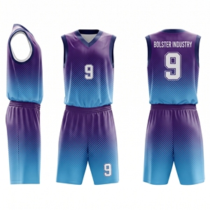 Ensemble maillot et short de basketball respirant en maille Pro Mesh imprimé pour l'hiver avec logo frontal |   Renforcer l'industrie - Product Image 6