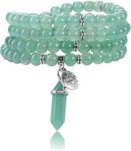 Rosarios Islámicos en Oferta 2025, Cuentas de Oración Musulmanas, Accesorios de Cristal, Tasbih, Cuentas de Oración de 10 mm, Cuentas de Rosario Naturales al por Mayor - Product Image 1