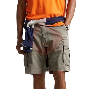 2026 Summer Wear Breathable Cotton Canvas Knitted Streetwear <b>Work</b> Wear Combat Utility <b>Cargo</b> Shorts for Men. - Product Image 1