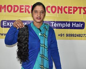 Venta al por mayor 100% Virgen Remy Temple Extensiones de cabello humano Ondulado profundo Sedoso Proveedor Paquetes Onda natural Cabello indio crudo - Product Image 5