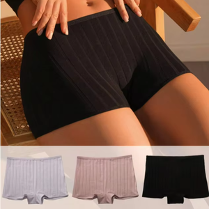 Ropa Interior Femenina de Cintura Media para Uso Diario, 3 Piezas, Reutilizables, Suaves y Transpirables, 100% Algodón Orgánico, Bragas para Viajes al Aire Libre para Mujer - Product Image 2