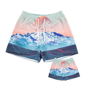 Nouvel Arrivage Short de Sport Unisexe en Maille 100% Polyester pour Homme, Taille Élastique, Style Trous de Riz, Poches Zippées, OEM - Product Image 1