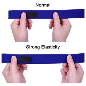 Custom Logo Adjustable Ankle Support Strap with Metal D Rings <b>Soft</b> Neoprene Cable Attachment for Home Gym Fitness Training - Product Image 4