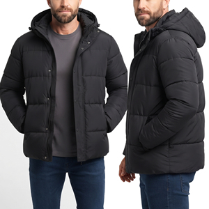 <b>Men</b>’s Winter Puffer <b>Jacket</b> <b>Warm</b> Quilted Outdoor <b>Jacket</b> <b>Men</b> Lightweight Puffer <b>Jackets</b> Casual Winter Outerwear Down Bubble <b>Jacket</b> - Product Image 1