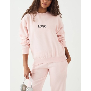 Sudadera Holgada de Invierno de 300GSM al por Mayor de Fábrica, Gruesa y Cálida de Poliéster/Algodón, Ecológica, para Gimnasio y Fitness, para Chicas - Product Image 1