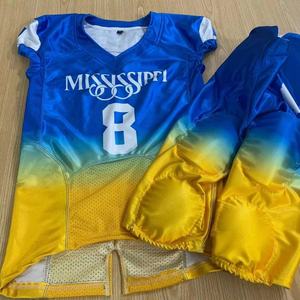 ชุดอเมริกันฟุตบอลสำหรับผู้ชายชุดอเมริกันฟุตบอลเข้ารูปชุดอเมริกันฟุตบอล - Product Image 4