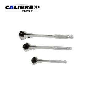 Jeu de clés à cliquet à tête pivotante TAIWAN CALIBRE 3 pièces 1/2" 1/4" 3/8" à commande manuelle OEM Garantie 1 an - Product Image 2