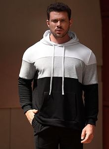 Sudadera con Capucha para Hombre, Estilo Urbano, Invierno, Mezcla de Poliéster y Algodón, Forro Polar, Transpirable, Ecológica, Informal, para Gimnasio, Fitness y Deportes - Product Image 6
