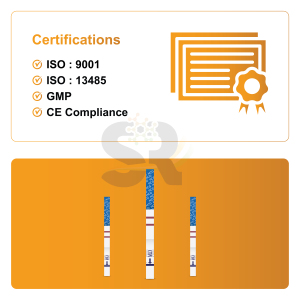 Bandelettes de test de grossesse à domicile, haute sensibilité, kit de <span class=keywords><strong>diagnostic</strong></span> rapide HCG urinaire, détection précoce, surveillance de la fertilité, résultats, paquet de 10 - Product Image 3