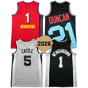 <span class=keywords><strong>Maillot</strong></span> de <span class=keywords><strong>basket</strong></span> sans manches pour homme San Antonio <span class=keywords><strong>Spurs</strong></span> 2025 City Edition avec nom et numéro thermocollés - Product Image 1