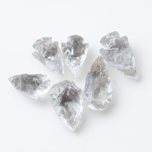 Pointes de flèches en quartz cristallin brésilien en gros - Pierres de guérison de haute qualité pour le chakra, le Reiki et l'art populaire - Product Image 2
