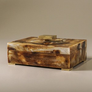 Boîte à bijoux artisanale durable en résine incrustée, faite à la main, pour cadeaux personnalisés, boîte de rangement de luxe artisanale - Product Image 3