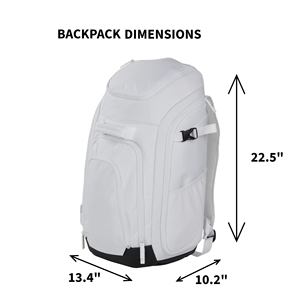 Mochila de béisbol y softbol con ruedas, de gran capacidad, resistente, con logotipo y diseño personalizados, para equipo deportivo al aire libre, para jugadores. - Product Image 6
