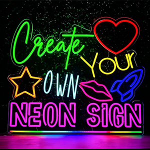 Customized Waterproof IP67 Rated LED Neon Sign Wall-mounted Illuminated Letters with UV Printing for Party Use - Product Image 3